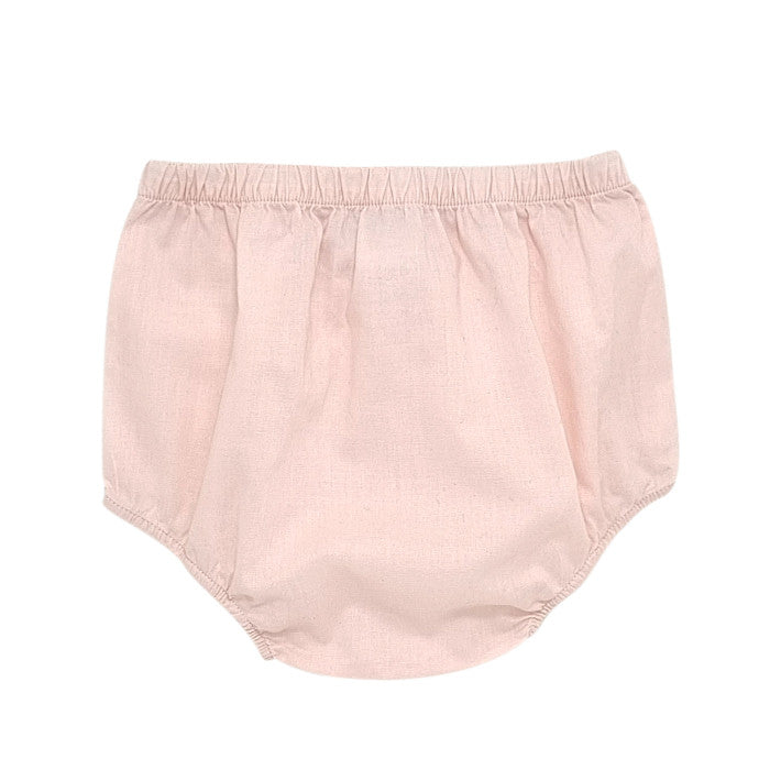 Bloomer bébé fille Jacadi, rose en coton, taille 6 mois, seconde main haut de gamme, vue de face
