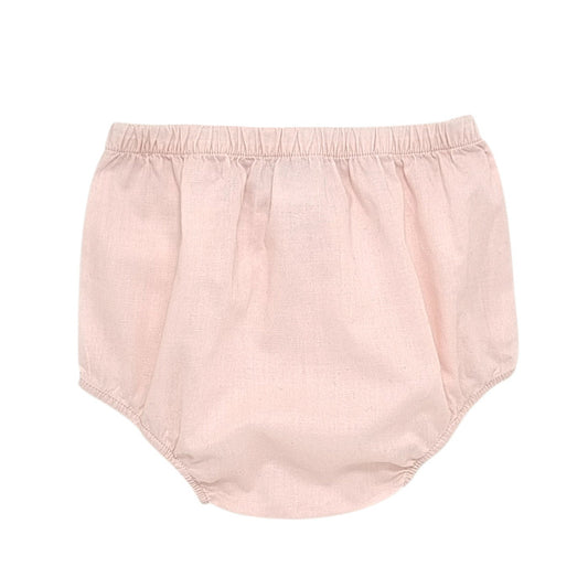 Bloomer bébé fille Jacadi, rose en coton, taille 6 mois, seconde main haut de gamme, vue de face
