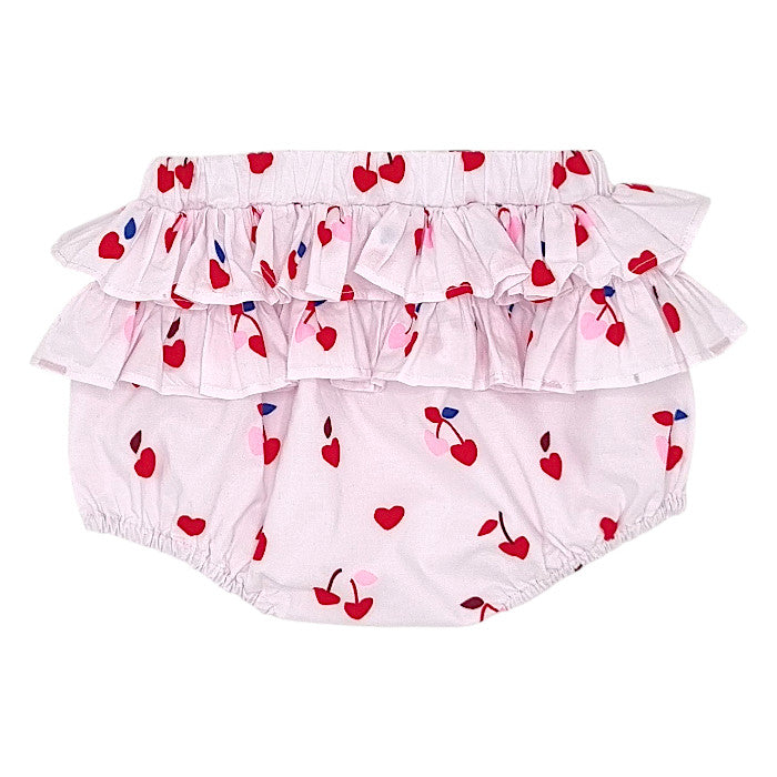 Bloomer bébé rose volanté Jacadi, vue de dos, fille 6 mois