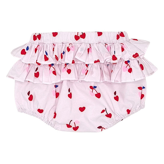 Bloomer bébé rose volanté Jacadi, vue de dos, fille 6 mois