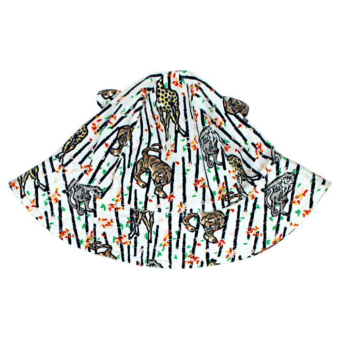 Bob bébé multicolore motif animaux Kenzo, vue de dos, mixte 6-12 mois