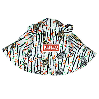 Bob bébé mixte Kenzo Kids, multicolore motif animaux, taille 6-12 mois, seconde main luxe, vue de face