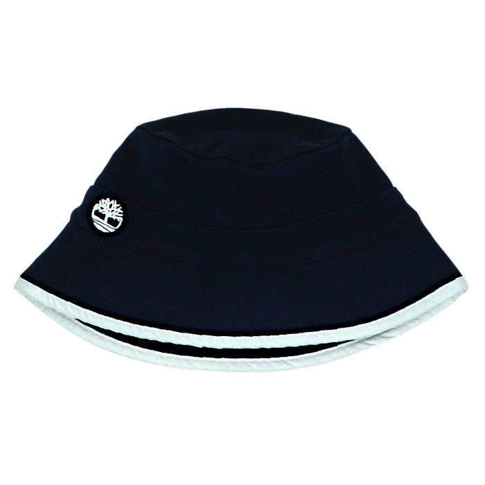 Bob bébé garçon Timberland Kids, bleu marine impimé logo, taille 9 mois, seconde main premium, vue de face