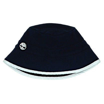 Bob bébé garçon Timberland Kids, bleu marine impimé logo, taille 9 mois, seconde main premium, vue de face