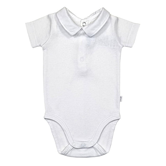 Body blanc cérémonie mixte 1 mois - Vêtement Jacadi bébé occsion
