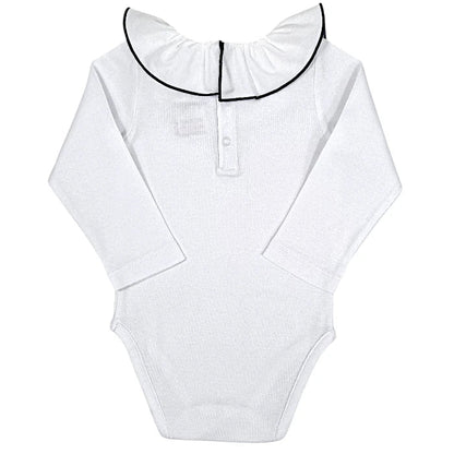 Body bébé fille Jacadi 18 mois, blanc, zip discret au dos