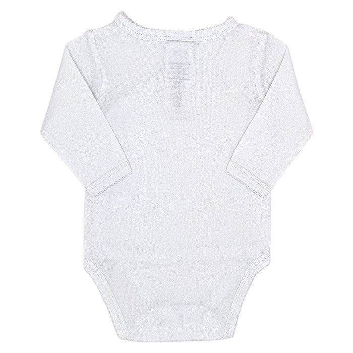 Body bébé blanc croisé Jacadi, vue de dos, mixte 3 mois