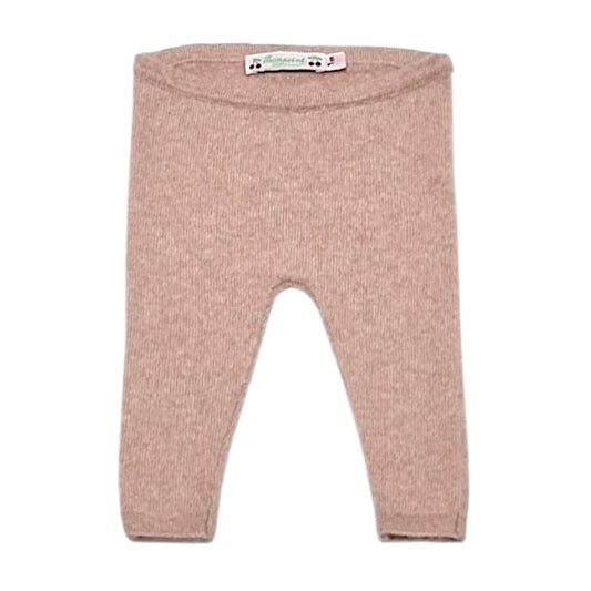 Caleçon Bonpoint bébé fille 1 mois d'occasion beige rosé en tricot