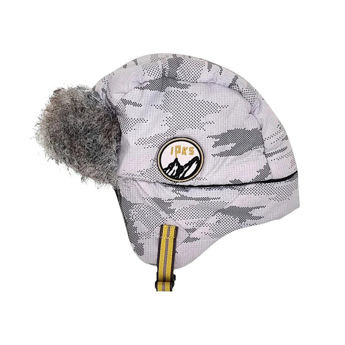 Chapka bébé garçon IKKS 12-18 mois, gris, écusson signé sur le côté