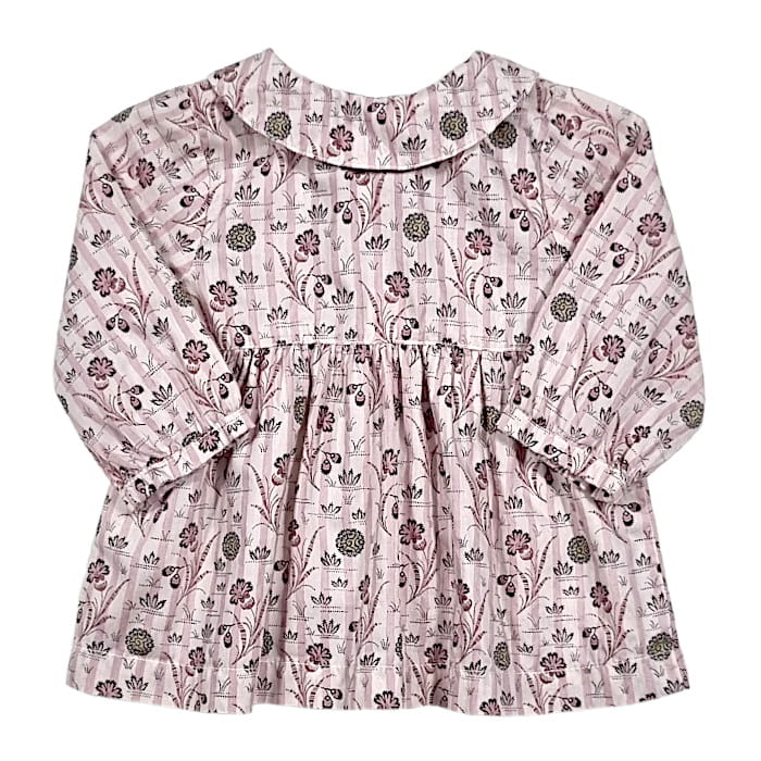  Chemise rose bébé fille 3 mois Lili Gaufrette