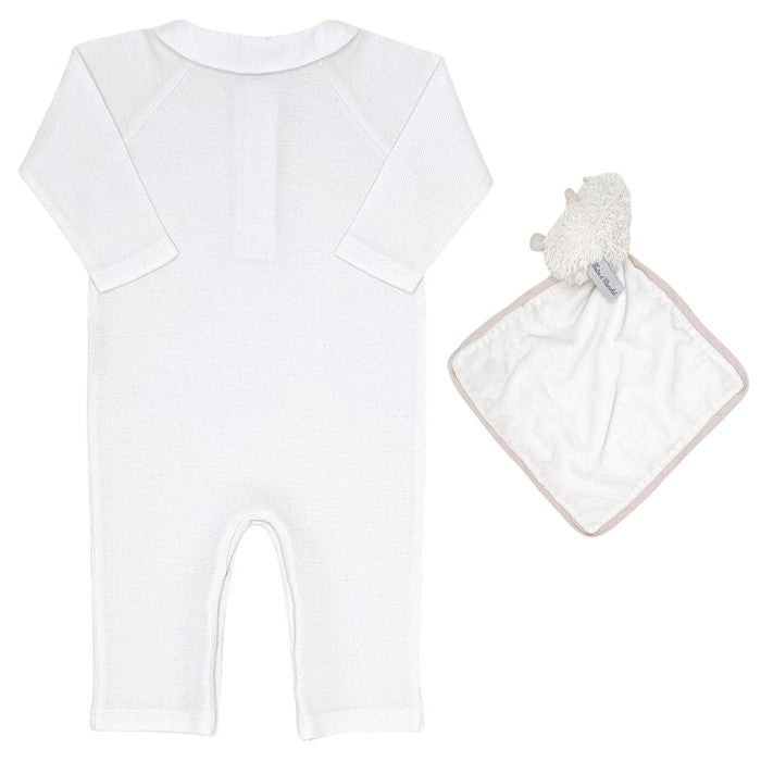 Coffret de naissance bébé blanc/écru  Tartine et Chocolat, vue de dos, mixte 6 mois