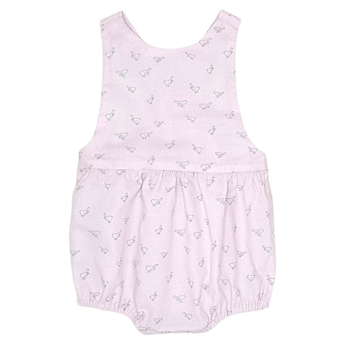 Combinaison bébé fille Jacadi, rose dos croisé, taille 3 mois, seconde main haut de gamme, vue de face