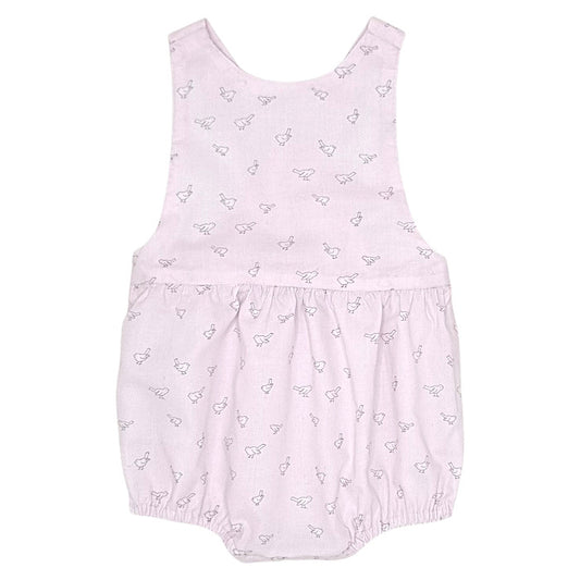 Combinaison bébé fille Jacadi, rose dos croisé, taille 3 mois, seconde main haut de gamme, vue de face