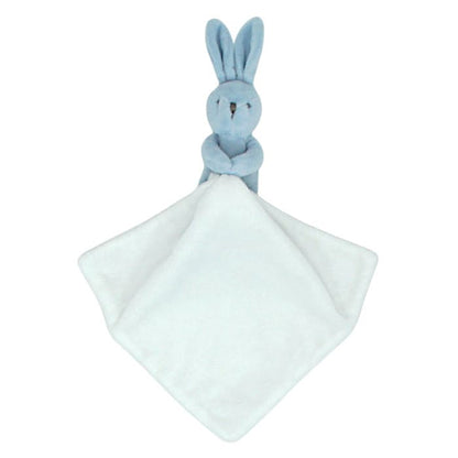 Doudou bébé garçon Jacadi, bleu en velours, taille unique, seconde main haut de gamme, vue de face