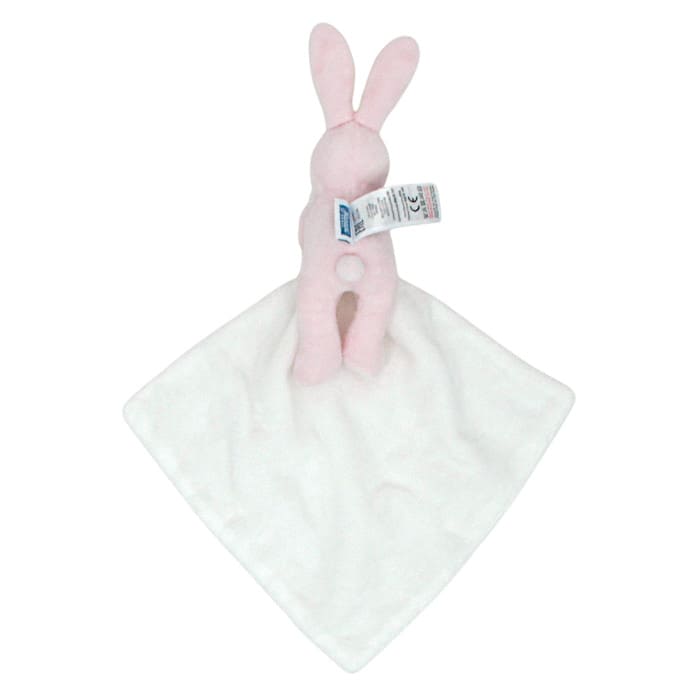 Doudou bébé rose en velours Jacadi, vue de dos, fille TU
