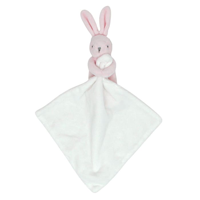 Doudou bébé fille Jacadi, rose en velours, taille unique, seconde main haut de gamme, vue de face