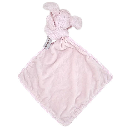 Doudou Augustin le lapin rose, Tartine et Chocolat, vue de dos, cadeau de naissance fille chic