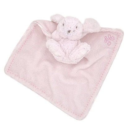 Doudou bébé fille Tartine et Chocolat, Augustin le lapin rose pâle, taille unique, seconde main haut de gamme, vue de face