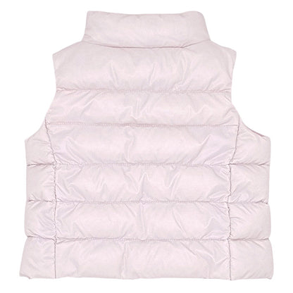 Doudoune sans manches bébé rose pâle  Ralph Lauren, vue de dos, fille 3 mois