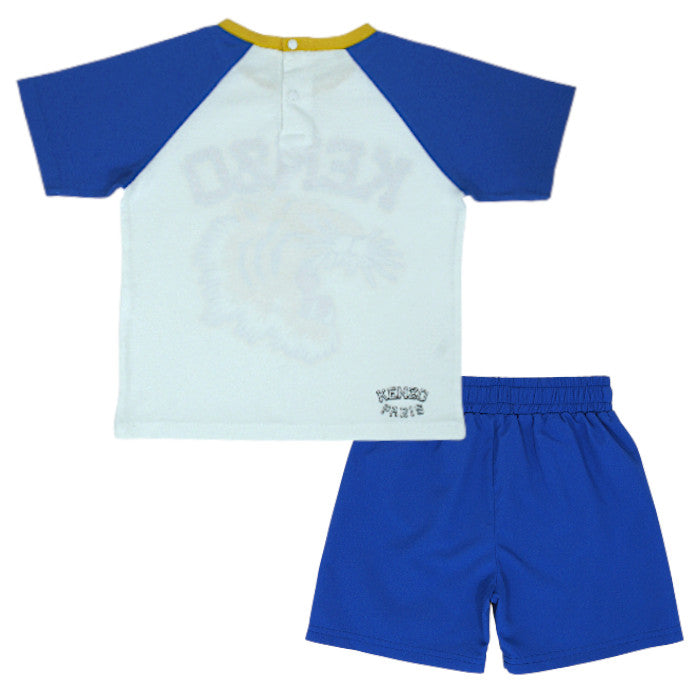 Ensemble bébé garçon Kenzo 36 mois, bleu, t-shirt avec pressions au dos