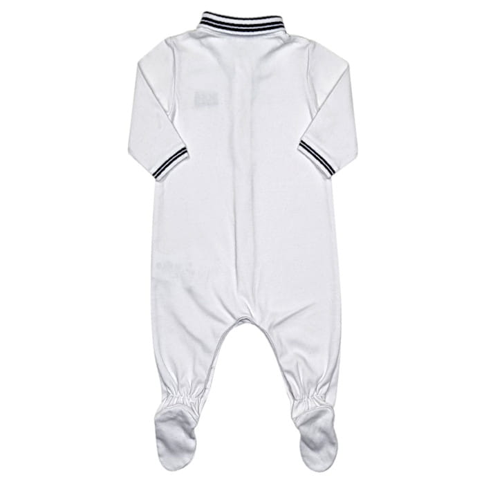 Grenouillere blanche Hugo Boss seconde main Bebe Garcon 6 mois Chou de Chic