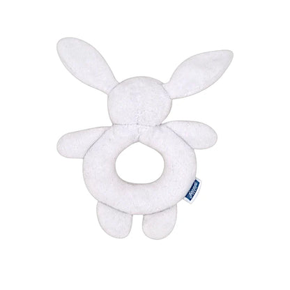 Hochet bébé mixte Jacadi taille unique, blanc, avec de longues oreilles