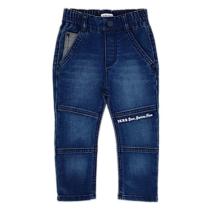 Jean slim bébé garçon 18 mois IKKS d'occasion bleu effet usé