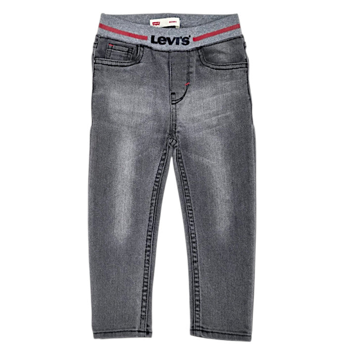 Jean skinny bébé garçon Levi's, gris , taille 18 mois, seconde main premium, vue de face