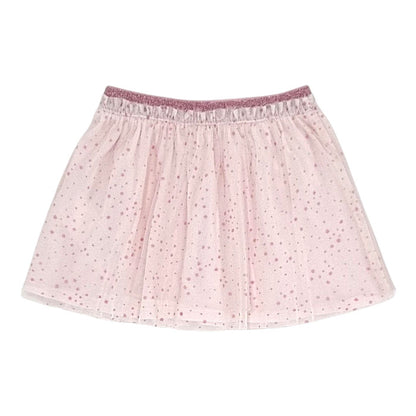 Jupe bébé rose en tulle IKKS, vue de dos, fille 6 mois