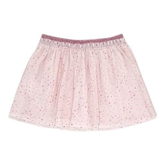 Jupe bébé rose en tulle IKKS, vue de dos, fille 6 mois
