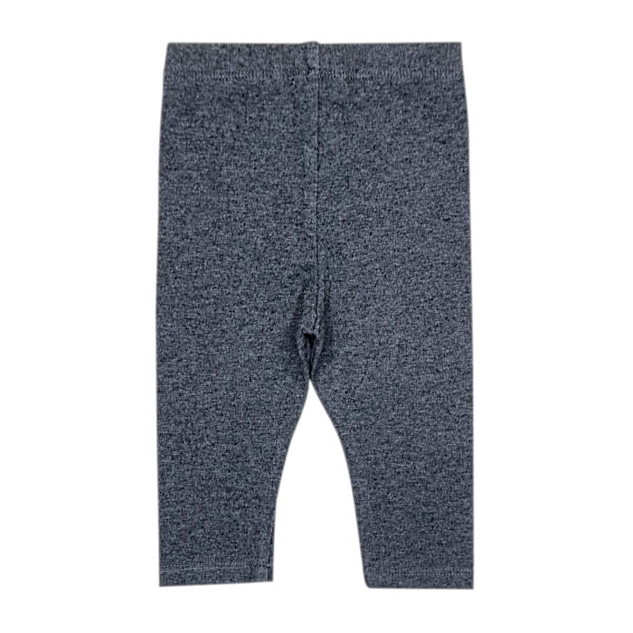 Legging gris anthracite, IKKS, pour bébé fille 3 mois, vue de dos, vêtement d'occasion