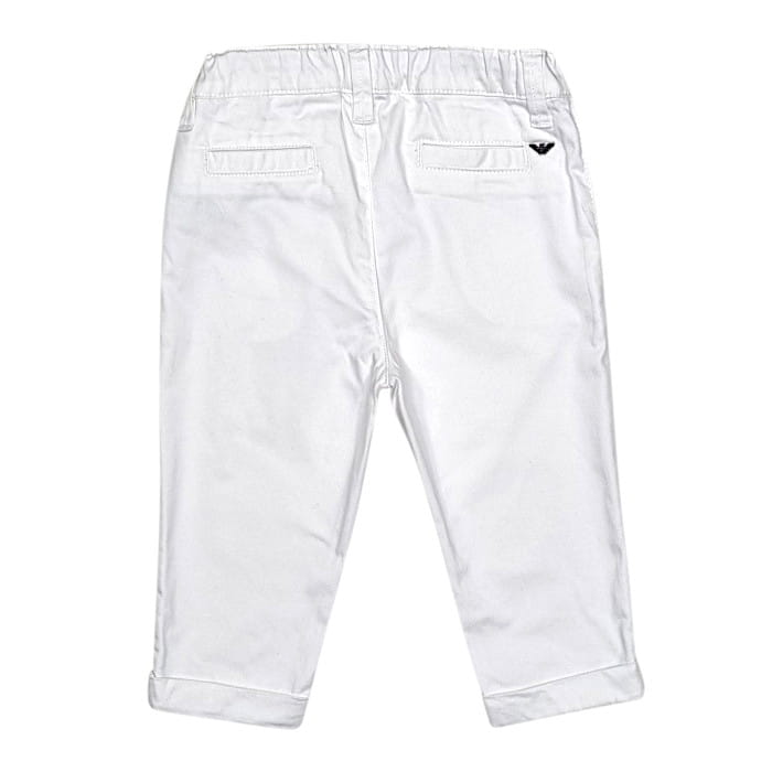 Pantalon blanc Armani bébé fille 12 mois