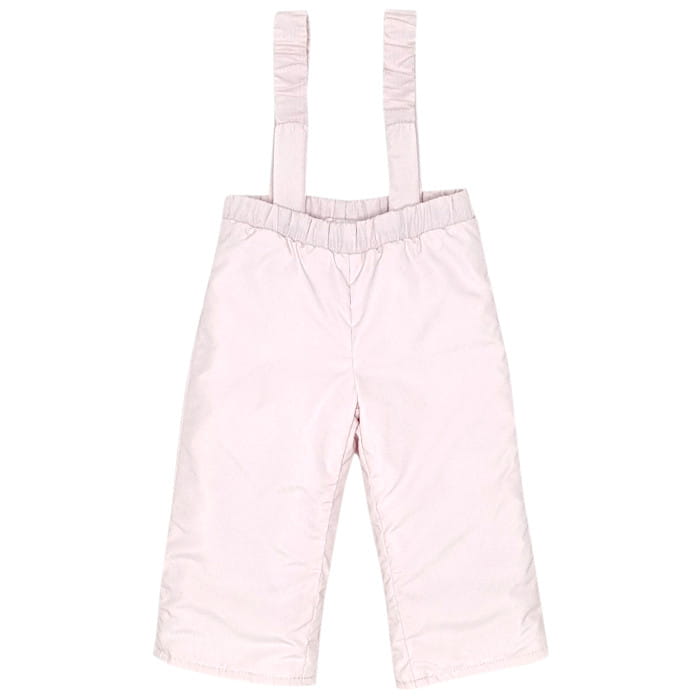 Pantalon de ski rose pâle, Armani, 6 mois, vue de face, vêtement luxe de seconde main pour bébé fille