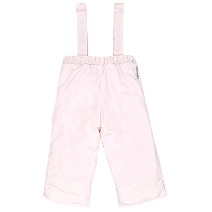 Pantalon de ski rose pâle, Armani, 6 mois, vue de dos, vêtement luxe de seconde main pour bébé fille