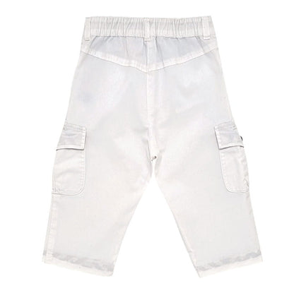 Pantalon blanc Burberry bébé fille 9 mois