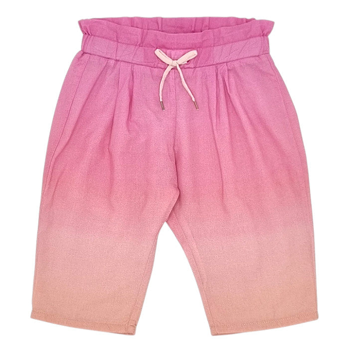 Pantalon bébé fille Chloé Kids, rose en coton, taille 6 mois, seconde main luxe, vue de face