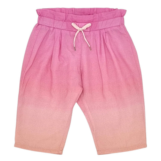 Pantalon bébé fille Chloé Kids, rose en coton, taille 6 mois, seconde main luxe, vue de face