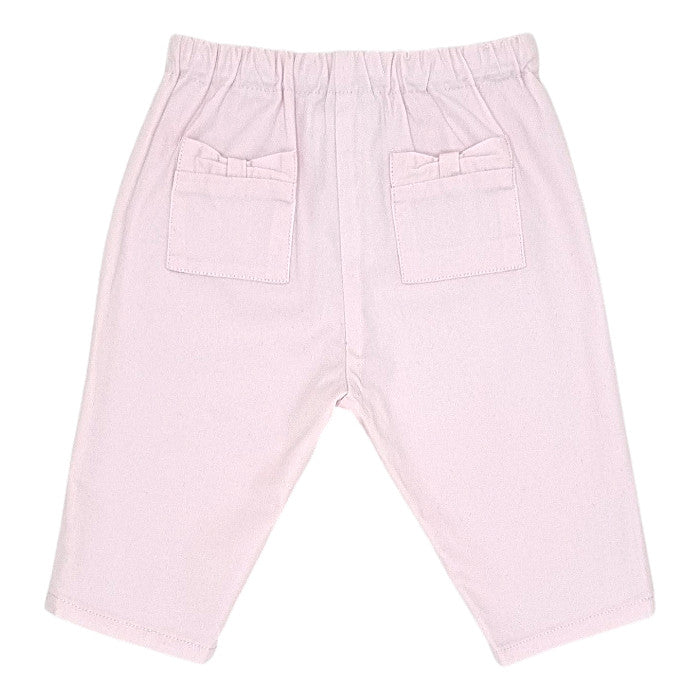 Pantalon confort bébé rose  Jacadi, vue de dos, fille 6 mois