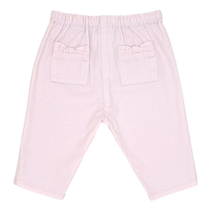 Pantalon confort bébé rose  Jacadi, vue de dos, fille 6 mois