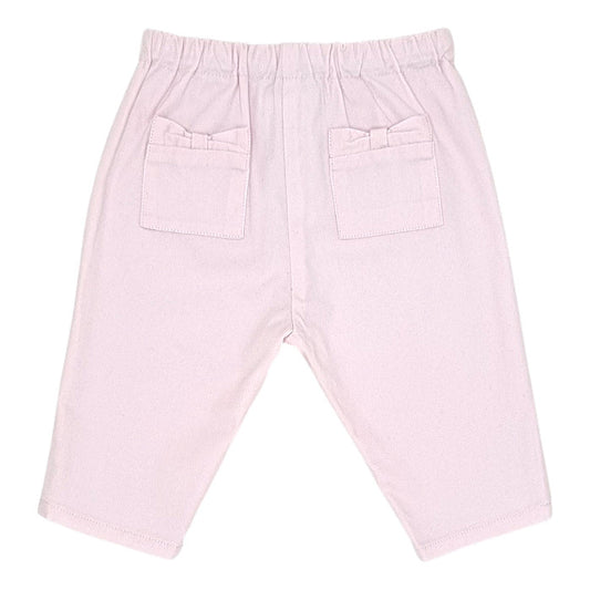 Pantalon confort bébé rose  Jacadi, vue de dos, fille 6 mois