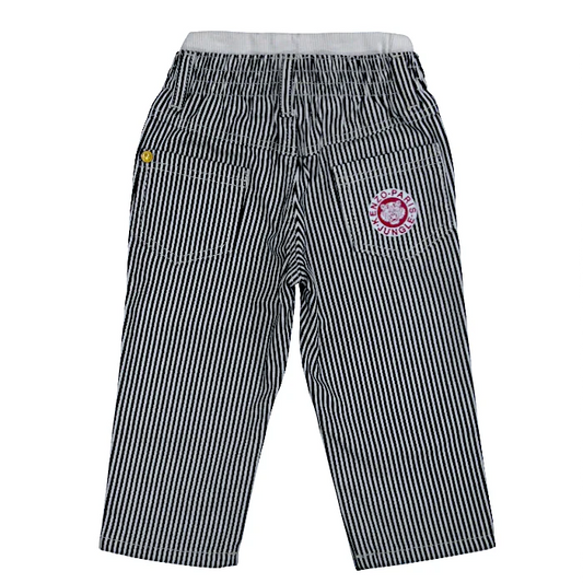 Pantalon bébé garçon Kenzo 12 mois, blanc/noir, taille entièrement élastiquée