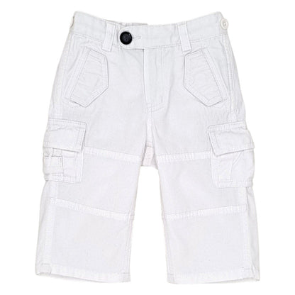 Pantalon bébé garçon Ralph Lauren Baby, blanc en coton, taille 12 mois, seconde main luxe, vue de face
