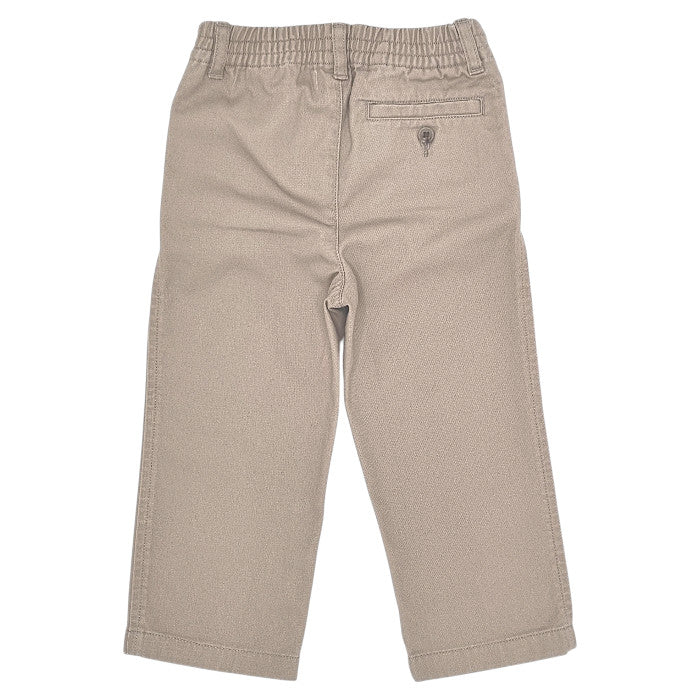 Pantalon bébé beige coupe droite Ralph Lauren, vue de dos, garçon 24 mois