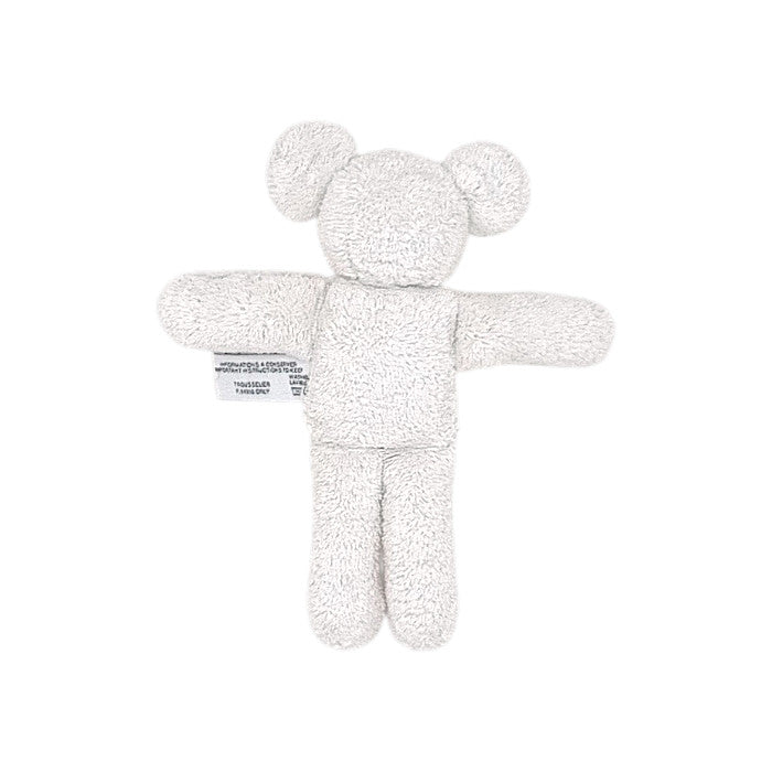 Peluche bébé blanc souris Baby Dior, vue de dos, mixte TU