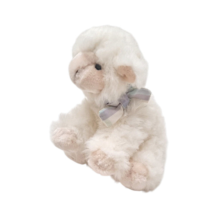 Peluche bébé mixte Burberry, écru agneau, taille unique, seconde main luxe, vue de face