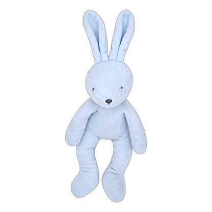 Peluche bébé garçon bleu lapin petit modèle, taille unique, marque Jacadi - seconde main haut de gamme