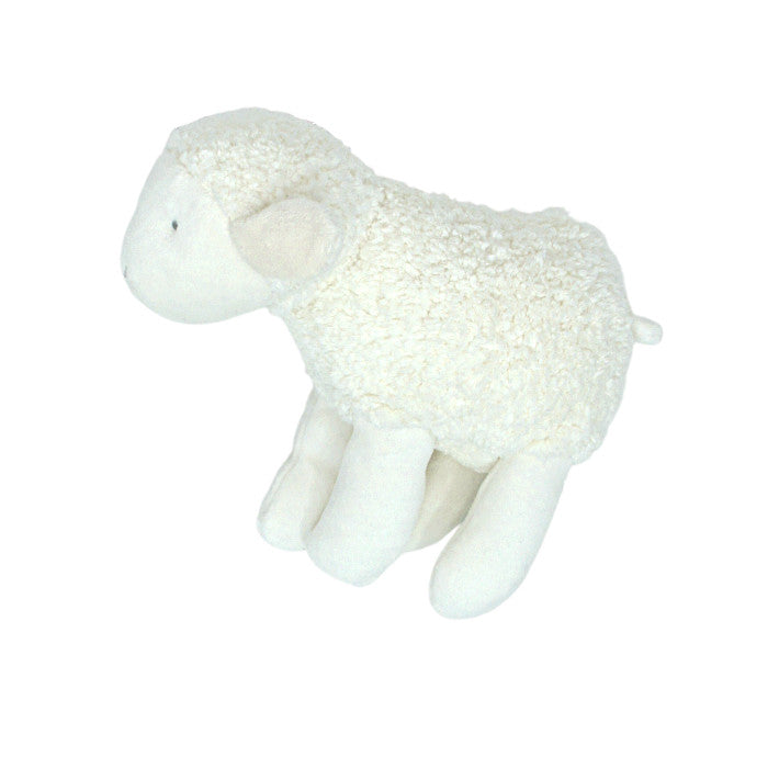 Peluche bébé mixte Jacadi taille unique, écru, en velours et fourrure synthétique