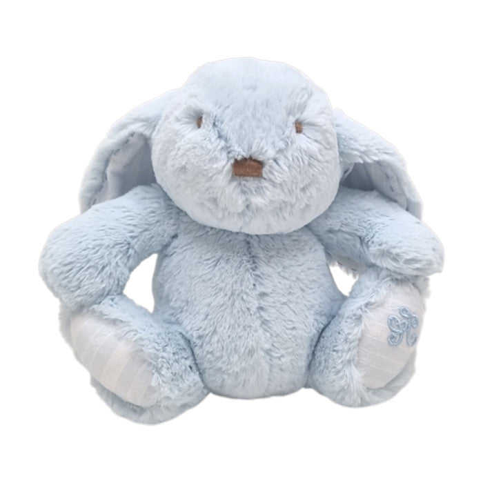 Peluche musicale bébé garçon Tartine et Chocolat, bleu ciel Augustin le lapin, taille taille unique, seconde main haut de gamme, vue de face