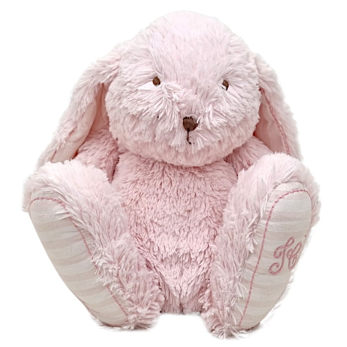 Peluche lapin Tartine et Chocolat Augustin rose seconde main