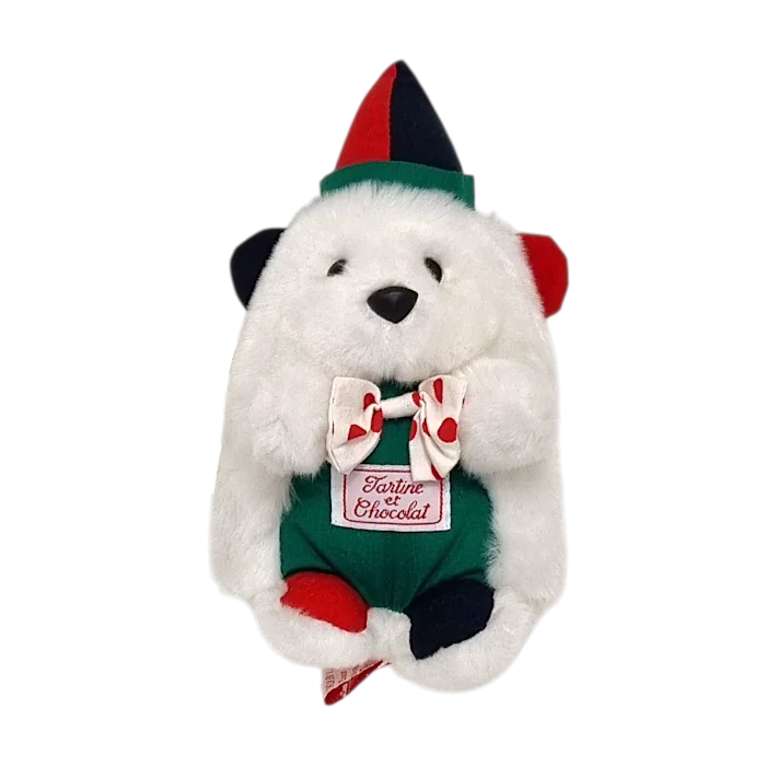 Peluche bébé mixte blanc Léon le hérisson, taille unique, marque Tartine et Chocolat - seconde main haut de gamme